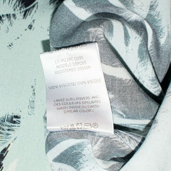 MAXIME SIMOENS MX Men's Building Palm Button up Shirt Size Medium - Picture 10 of 10